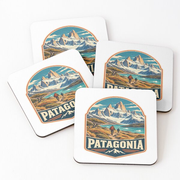 Item preview, Patagonia Adventure Shirt – Vintage Travel Hiking Mountains South America Design designed and sold by Globalcitytees.