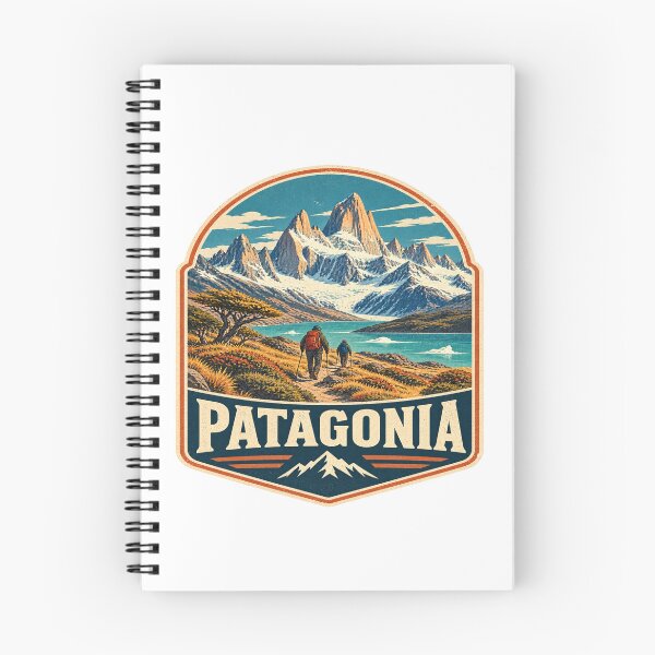 Item preview, Patagonia Adventure Shirt – Vintage Travel Hiking Mountains South America Design designed and sold by Globalcitytees.
