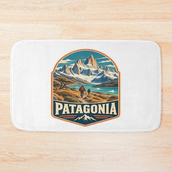 Item preview, Patagonia Adventure Shirt – Vintage Travel Hiking Mountains South America Design designed and sold by Globalcitytees.