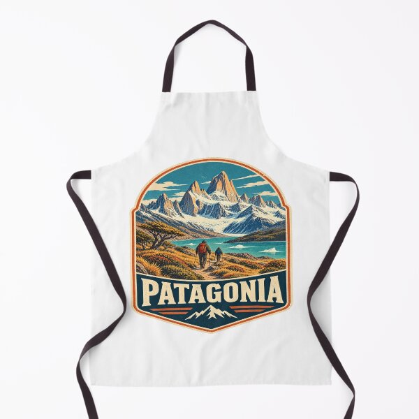 Item preview, Patagonia Adventure Shirt – Vintage Travel Hiking Mountains South America Design designed and sold by Globalcitytees.