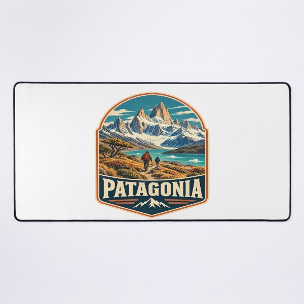 Item preview, Patagonia Adventure Shirt – Vintage Travel Hiking Mountains South America Design designed and sold by Globalcitytees.