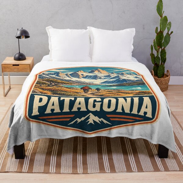 Item preview, Patagonia Adventure Shirt – Vintage Travel Hiking Mountains South America Design designed and sold by Globalcitytees.