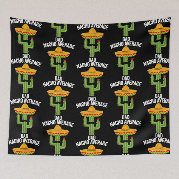 Item preview, Mens Nacho Average Dad Apparel Mexican Shirt Fathers Day Daddy designed and sold by yesseniariesen.
