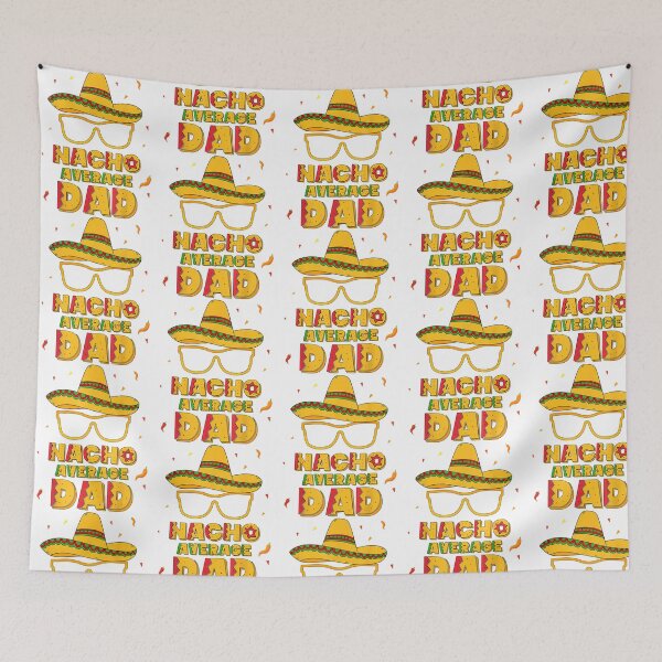 Item preview, Mens Nacho Average Dad Cinco De Mayo New Daddy To Be Gift designed and sold by yesseniariesen.