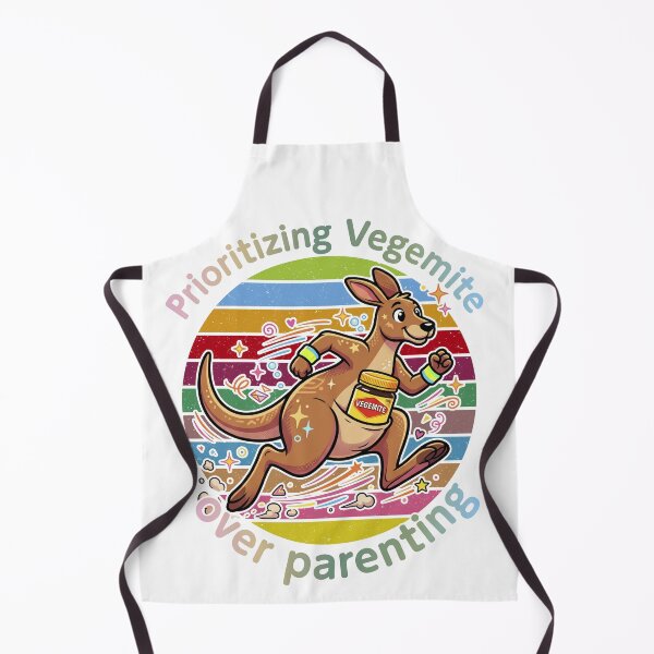 Item preview, Prioritizing Vegemite Over Parenting Funny Kangaroo Australian Humor designed and sold by LOVEARTDESIGN.