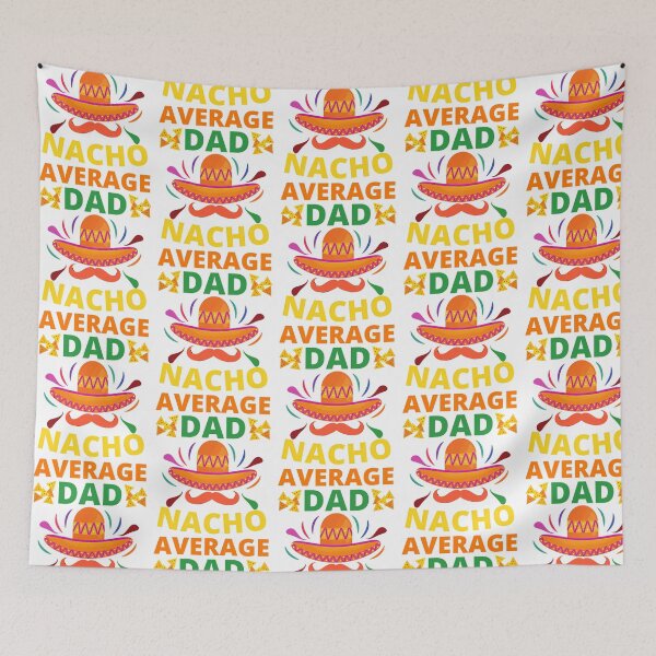 Item preview, Mens Nacho Average Dad Shirt Cinco De Mayo New Daddy To Be Gift designed and sold by yesseniariesen.