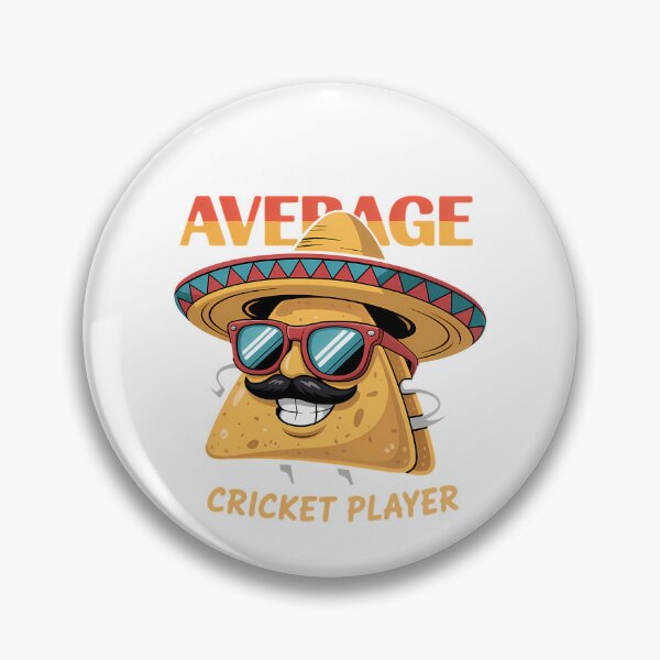 Item preview, Nacho Average Cricket Player Funny Cricket designed and sold by yesseniariesen.