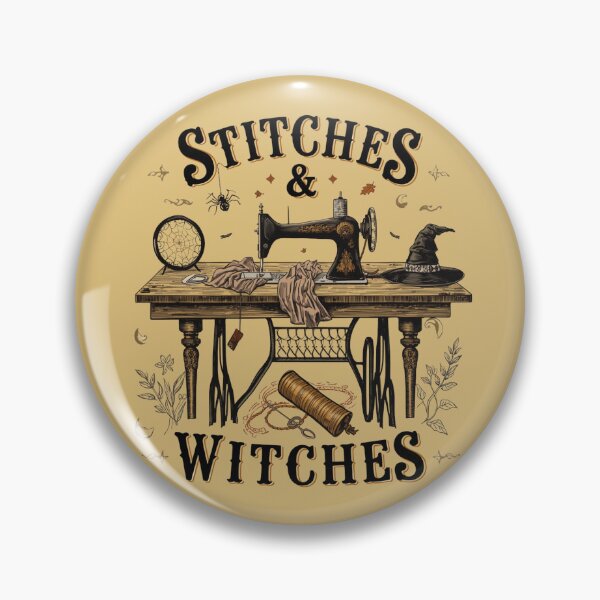 Item preview, Witchcore Needlework Halloween designed and sold by ChicTrendz.