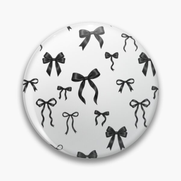 Item preview, Black Bow Coquette Seamless Pattern designed and sold by ThePrintArt.