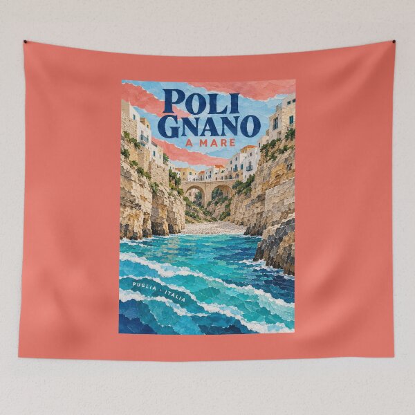 Item preview, Polignano a Mare - Italy designed and sold by GoodOldVintage.