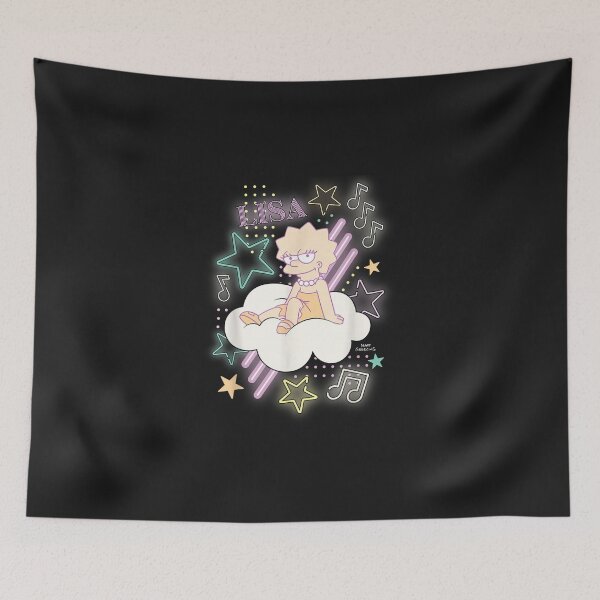 Item preview, The Simps0nsss Lisa Cloud Stars Music designed and sold by lagroondong.