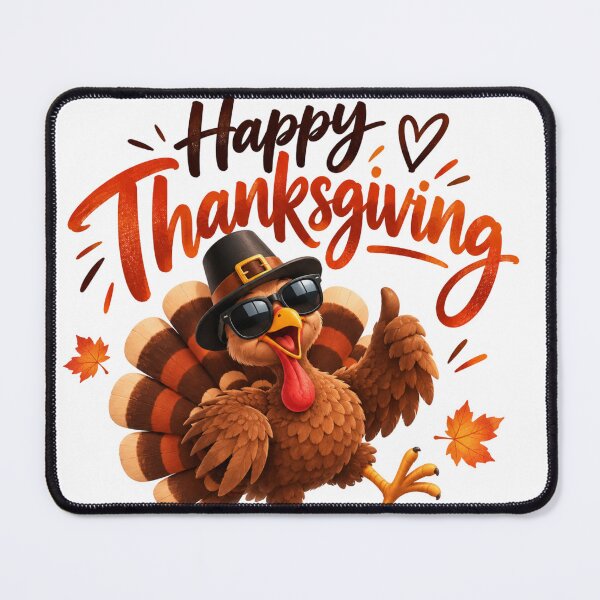 Item preview, Funny Dancing Turkey Happy Thanksgiving designed and sold by Moonya26.