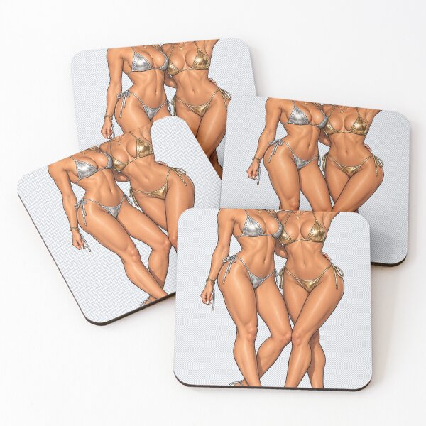 Item preview, Blonde and Brunette Bikini Babe designed and sold by Bubbagogos.