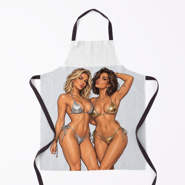 Item preview, Blonde and Brunette Bikini Babe designed and sold by Bubbagogos.