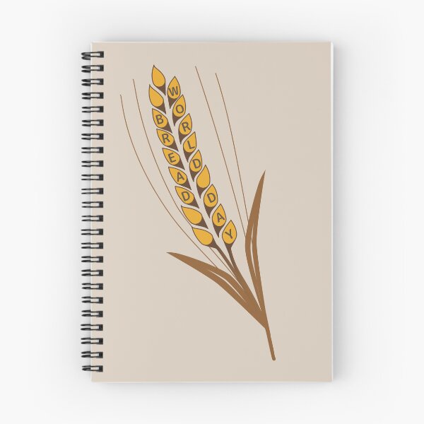 Item preview, World Bread Day – Wheat Letter Visual Rebus designed and sold by PuniverseDesign.
