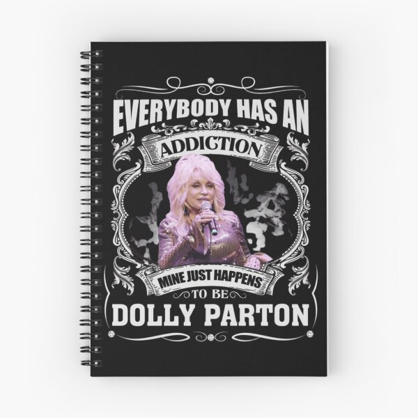 Item preview, Dolly Parton Addiction Quote Vintage Design designed and sold by Beverly Newman.