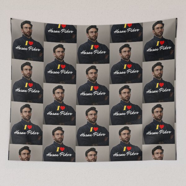 Item preview, Hasan Piker Painted Effect T-Shirt and Sticker designed and sold by DiverseDazzle.