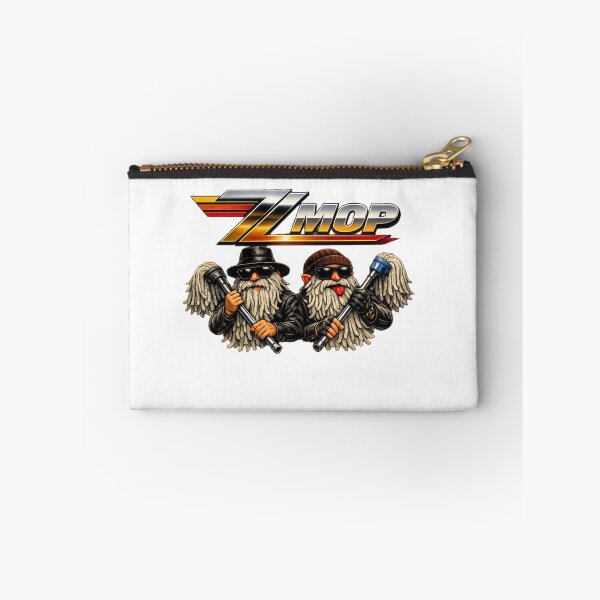 Item preview, Retro Mop Band Cleaning Crew Sticker designed and sold by Imaginarium of Chaos falcon88 .