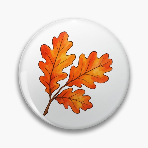 Artikelvorschau, Herbstliches orangefarbenes Eichenblatt entworfen und verkauft von GraphicsClub.