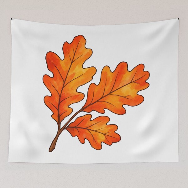 Item preview, Fall Orange Oak Leaf designed and sold by GraphicsClub.