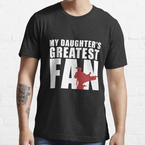 Camiseta MMA mamá o papá con texto en inglés My Son's Greatest fan