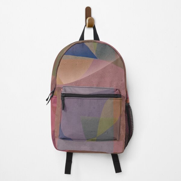 Item preview, Abstract geometrical pattern in pink autumn colours with a hint of orange designed and sold by korasi.