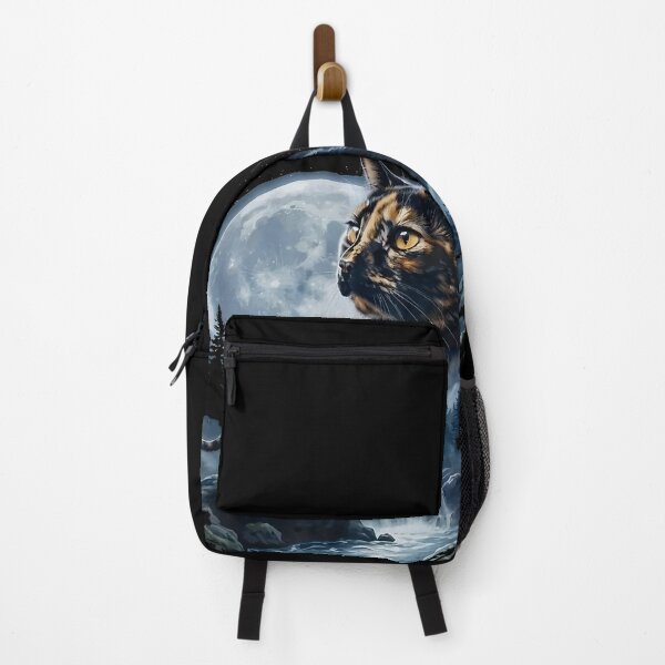 Item preview, Tortoiseshell Cat Howling to the Moon  designed and sold by DuduMissing.