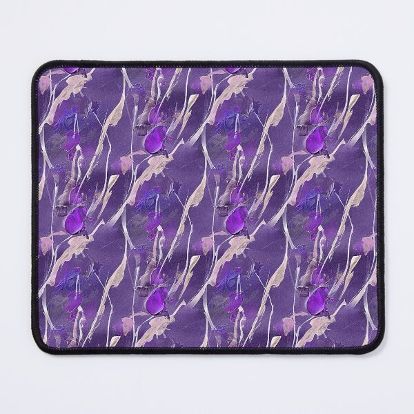 Item preview, Spring Abstract Flowers in Purple designed and sold by Artistestella.