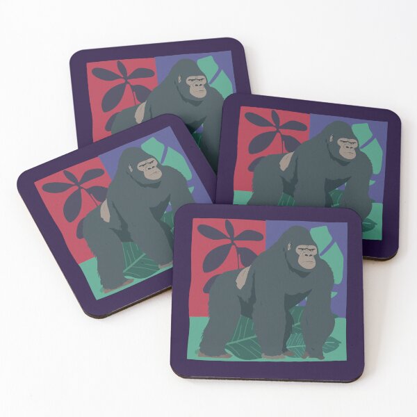 Item preview, Mountain Gorilla - Wild African Wildlife designed and sold by AnulaArt.