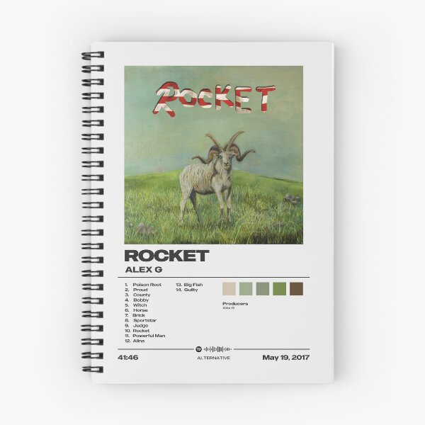 Item preview, Rocket by Alex G Album Poster designed and sold by FourthWall Prints.