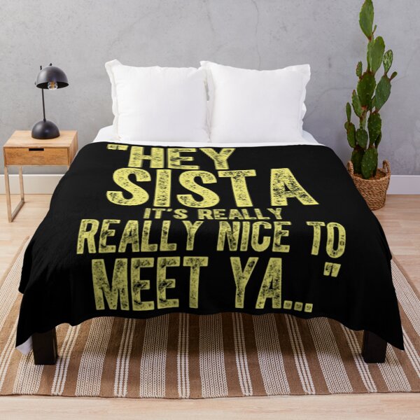 Item preview, Yellow Distressed Hey Sista Quote designed and sold by orvnealar.