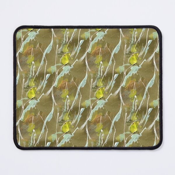 Item preview, Spring Abstract Flowers in Yellow designed and sold by Artistestella.