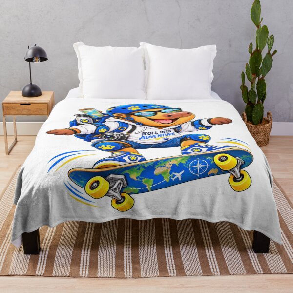 Item preview, Cute Skater Capybara – Roll Into Adventure Skateboard designed and sold by CapybaraTravels.