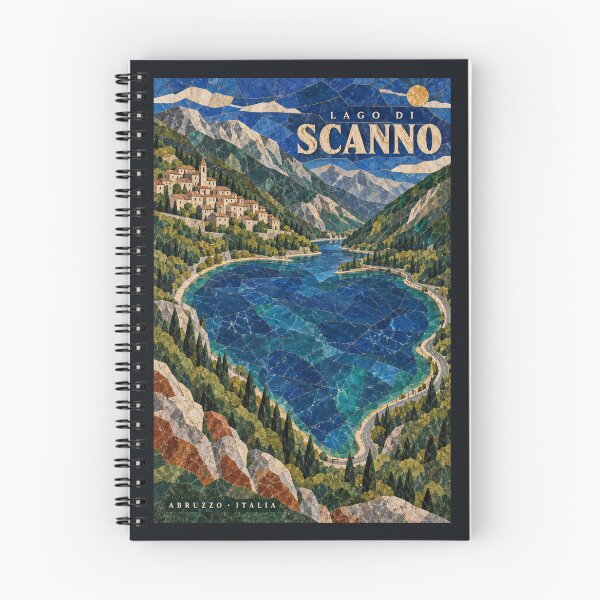 Artikelvorschau, Lago di Scanno - Italien entworfen und verkauft von GoodOldVintage.