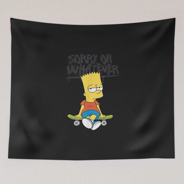 Item preview, The Simps0nsss Bart Sorry Or Whatever Skateboard designed and sold by lagroondong.