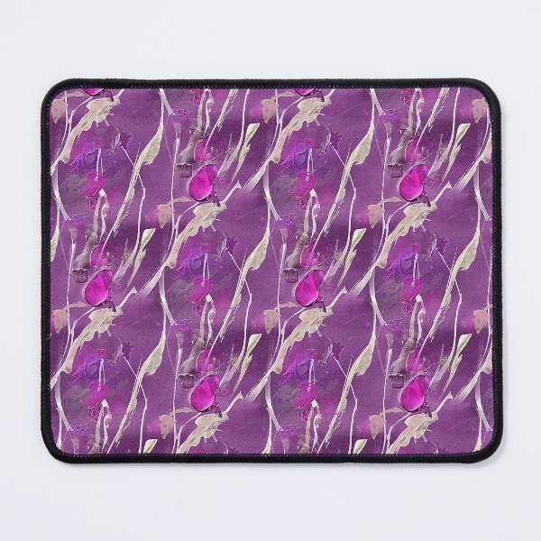Item preview, Spring Abstract Flowers in Mauve designed and sold by Artistestella.