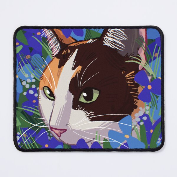 Item preview, Flowery Cat designed and sold by lindepet.
