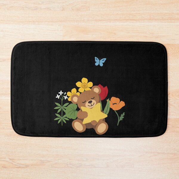 Item preview, Illustration · Teddy bear with star · Flower lover designed and sold by Sir-Freaky.