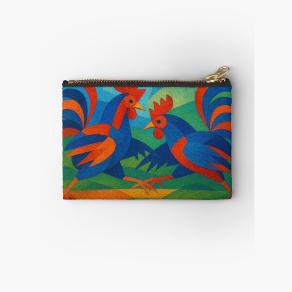 Item preview, Cockfighting – Fighting Roosters Illustration. designed and sold by GalleryKauffeld.