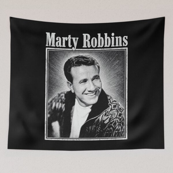 Artikelvorschau, Marty Robbins entworfen und verkauft von FloraPlantTees.