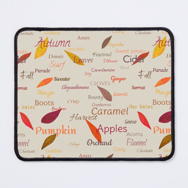 Item preview, Autumn Words and Leaves designed and sold by JaygiesDesign.