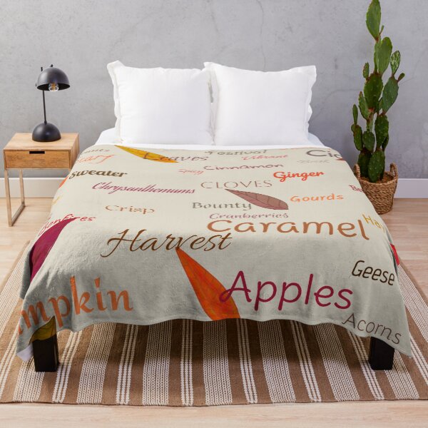 Item preview, Autumn Words and Leaves designed and sold by JaygiesDesign.