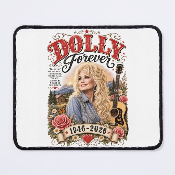 Item preview, Dolly Parton Rustic Memorial Guitar Portrait designed and sold by Beverly Newman.