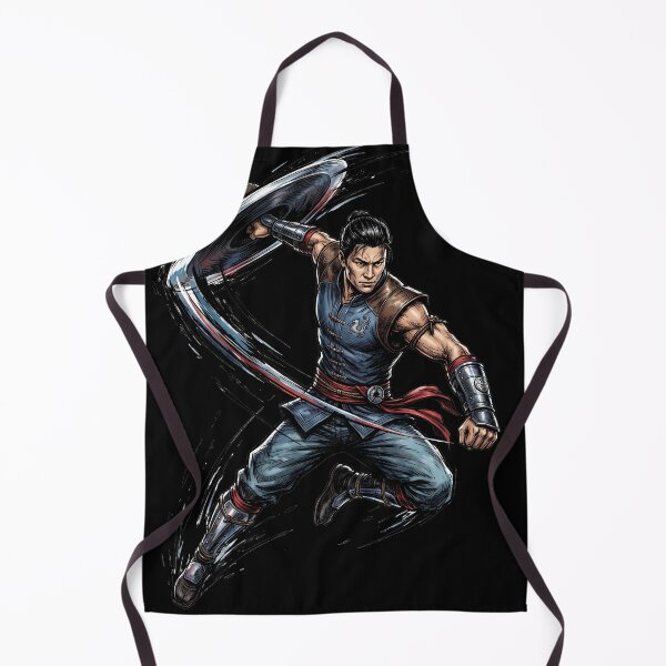 Item preview, Kung Lao Mortal Kombat Fighting Game Streetwear Tee designed and sold by Senpaiwaves.