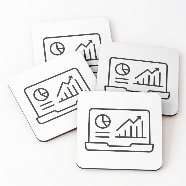 Item preview, Business Analytics Laptop Line Icon designed and sold by VectorForge Studio.