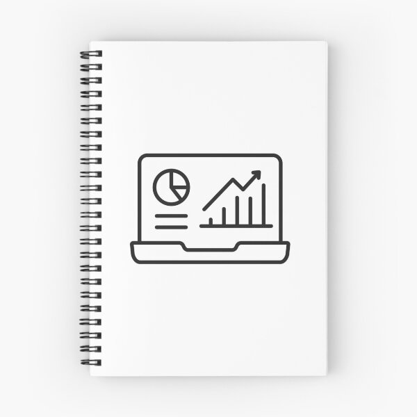 Item preview, Business Analytics Laptop Line Icon designed and sold by VectorForge Studio.