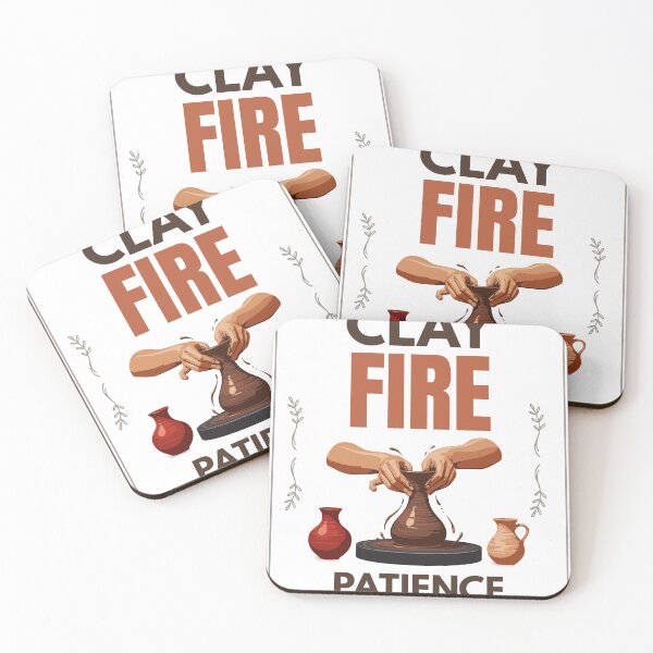 Item preview, Clay Fire Patience Pottery Studio Vintage designed and sold by Uvclick.