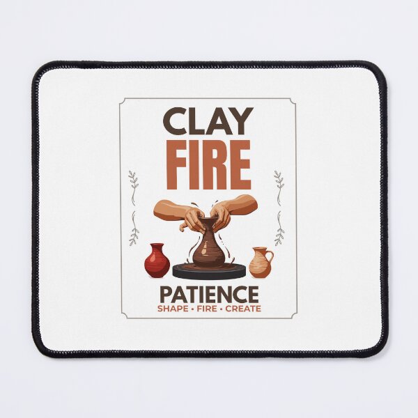 Item preview, Clay Fire Patience Pottery Studio Vintage designed and sold by Uvclick.