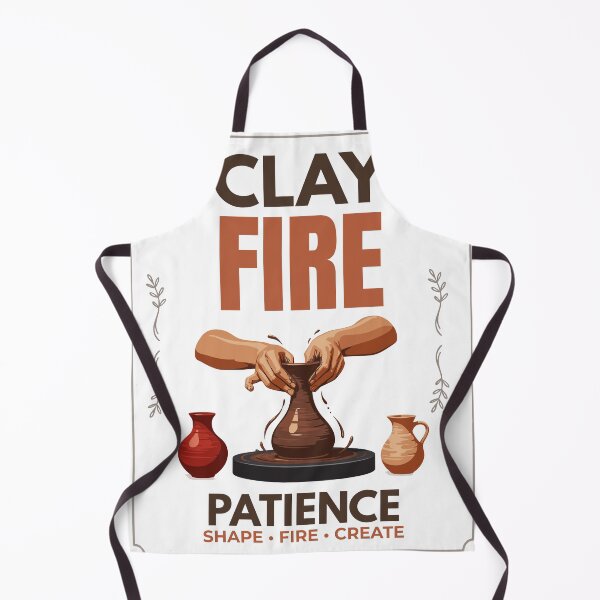 Item preview, Clay Fire Patience Pottery Studio Vintage designed and sold by Uvclick.