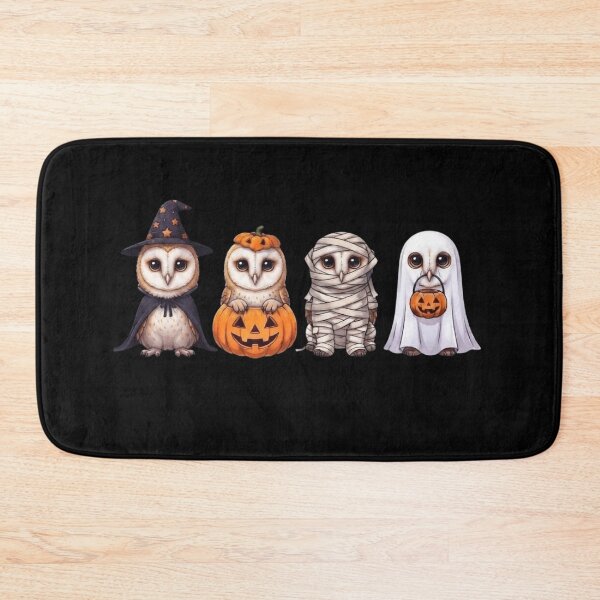 Item preview, Cute Halloween Owl Witch – Spooky Pumpkin Moon designed and sold by Anime  ⭐⭐⭐⭐⭐.